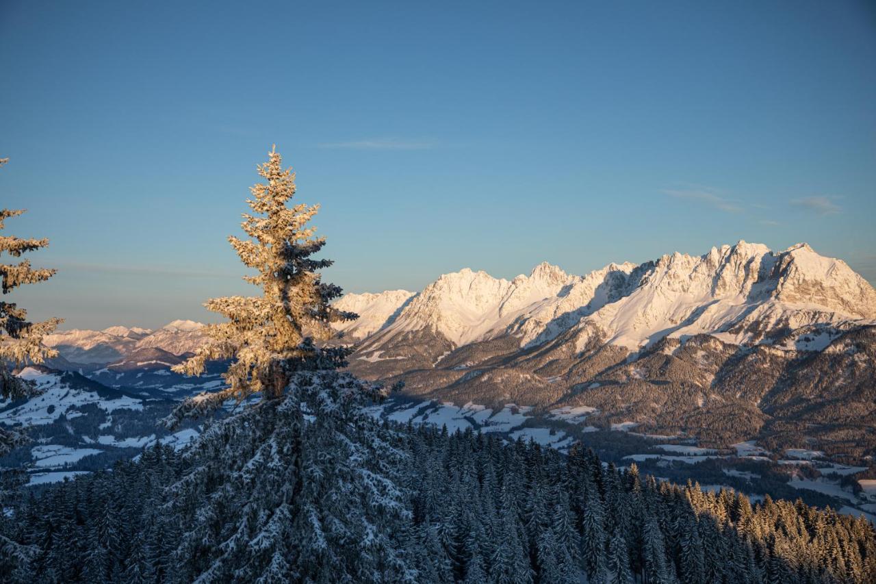 Das Stefan - Ferienwohnungen In Den Kitzbueheler Alpen Oberndorf in Tirol Bagian luar foto